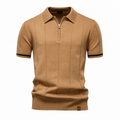 Striped Everyday Knit Polo Shirt