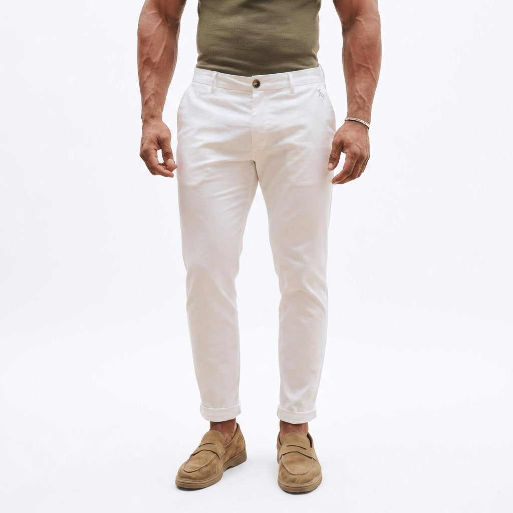 Fit Cotton Stretch Chino Pants