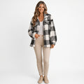 Check Shirt Jacket For Women