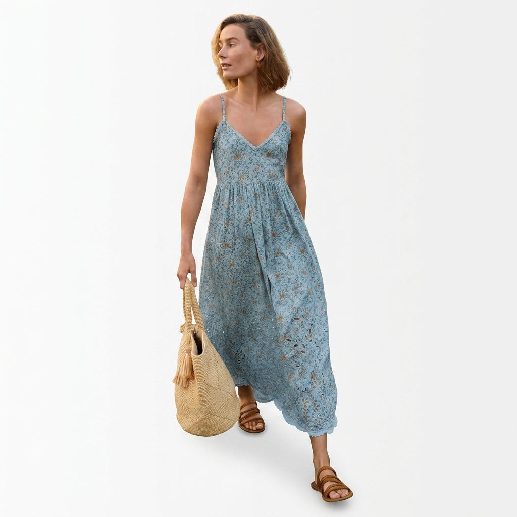 Printed sundress Fine cotton